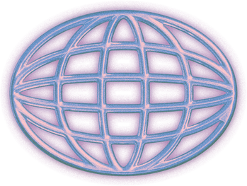 Gradient Chrome Globe